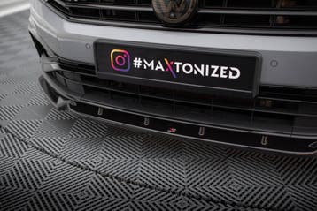 Front Splitter V.1 Volkswagen Passat R-Line B8 Facelift, Auto diversen, Tuning en Styling, Verzenden