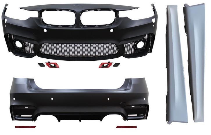 F80 M3 Look Pakket Voor BMW 3 serie F30 12-19 B2384, Auto-onderdelen, Carrosserie en Plaatwerk, Nieuw, BMW, Voor, Achter, Links