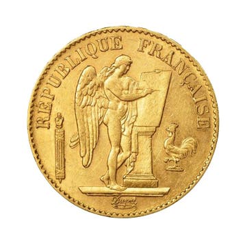 Gouden 20 Franc Génie - diverse jaargangen, Verzenden