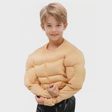 Grappig Spierbundel Kostuum voor Kinderen - Feest & Carnaval, Verzenden, Nieuw