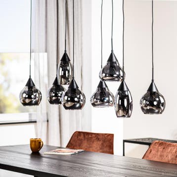 Hanglamp 8-lichts Lola - decoratie, Nieuw