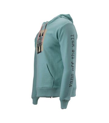 Vans Hoodie in maat XS Blauw, Kleding | Dames, Truien en Vesten, Vans, Verzenden, Zo goed als nieuw, Blauw