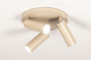 Rietveld Spots - Beige - Aluminium, Verzenden, Nieuw