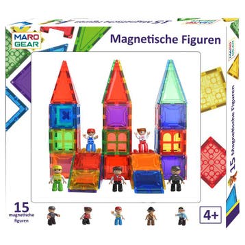 NIEUW: MaroGear © Magnetische Speelgoedfiguren - 15 stuks, Ophalen of Verzenden, Nieuw, Overige merken