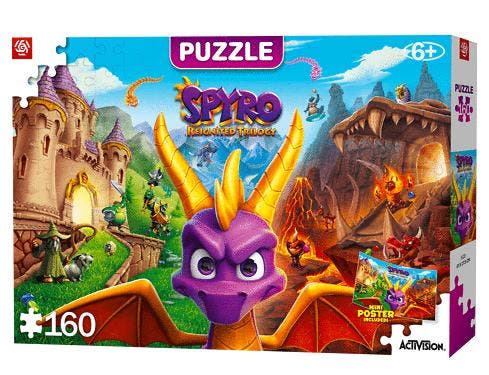 Spyro Reignited Puzzel (160 stukken), Verzamelen, Film en Tv, Nieuw, Ophalen of Verzenden
