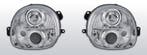 Koplampen Angel Eyes | Renault Twingo  1993-1998 | chroom, Verzenden, Nieuw, Renault