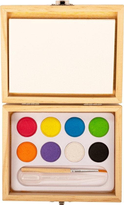 Kikkerland Huckleberry Schilderkit - Landschappen schilderen, Kinderen en Baby's, Speelgoed | Overig, Verzenden