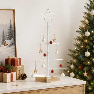 vidaXL Metalen kerstboom met standaard KUOPIO 60 cm Staal, Diversen, Verzenden, Nieuw