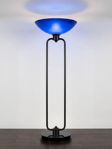 Lamp - Gietijzer - Medium uplighter (83 cm hoog) uit de