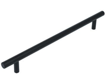 Greep BASICS LBTM-192 mat rvs/zwart 192 mm, Verzenden, Nieuw