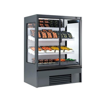GGM Gastro | Supermarkt-Wandkoelmeubel - 1330mm - 370 liter, Verzenden, Nieuw
