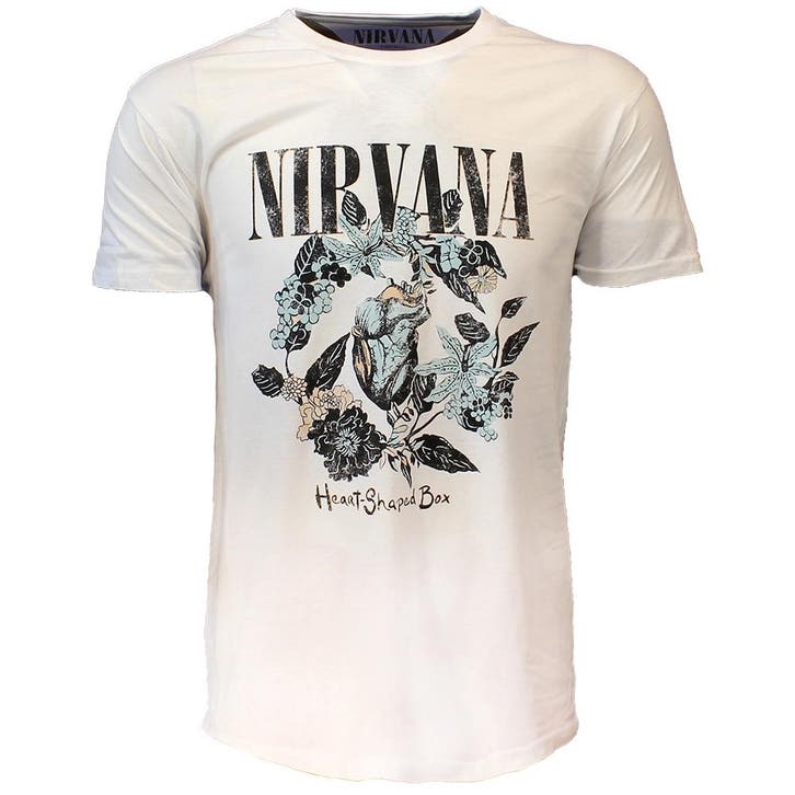 Nirvana Heart Shaped Box T-Shirt, Kleding | Heren, T-shirts, Verzenden