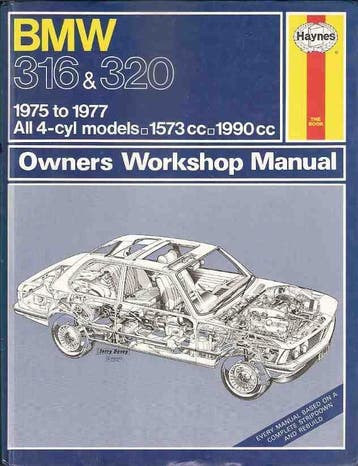 BMW 316 & 320 Owners Workshop Manual, 1975-1977, Verzenden