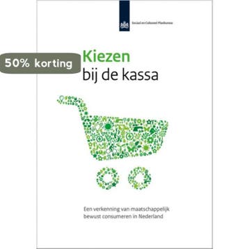Kiezen bij de kassa / SCP-publicatie / 2016-3 - Peggy Schyns, Verzenden, Zo goed als nieuw, Peggy Schyns