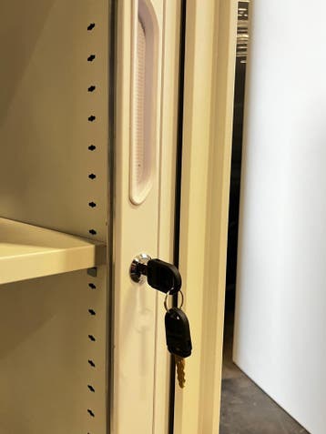 Archiefkast – Roldeurkast – Nieuw – Met slot - 140x120x45 cm, Huis en Inrichting, Kasten | Roldeurkasten en Archiefkasten, 100 tot 150 cm