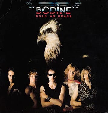 Bodine - Bold As Brass (LP, 1982), Ophalen of Verzenden, Gebruikt