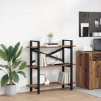 vidaXL Boekenkast Oud Hout 100 x 33,5 x 102 cm Bewerkt hout, Huis en Inrichting, Kasten | Boekenkasten, Minder dan 50 cm, Verzenden