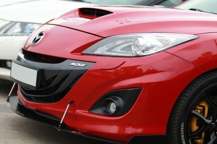 Maxton Voorspoiler / Splitter MAZDA 3 MK2 MPS, Auto diversen, Tuning en Styling, Verzenden
