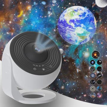 Galaxy Projector Sterrenhemel Nachtlampje met 13 HD Film Dis, Verzenden, Nieuw
