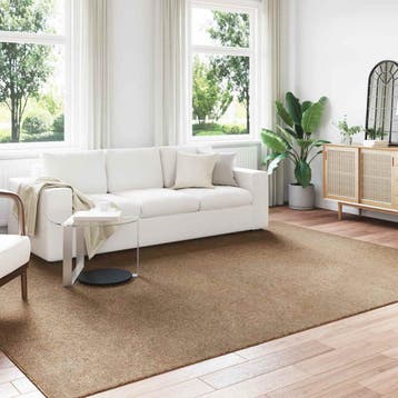 vidaXL Vloerkleden Rechthoekig AGIRA Naturel 340 x 240 cm, Verzenden, Nieuw, Bruin