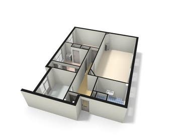 Te Huur 3 Kamer Appartement Graslaan In Arnhem, Huizen en Kamers, Huizen te huur, Gelderland, Direct bij eigenaar, Appartement