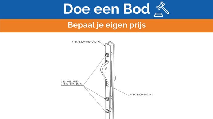 Bieden: Hanse Yachts H675 Stainless Steel, Watersport en Boten, Zeilen en Zeiltoebehoren, Toebehoren, Nieuw, Ophalen of Verzenden