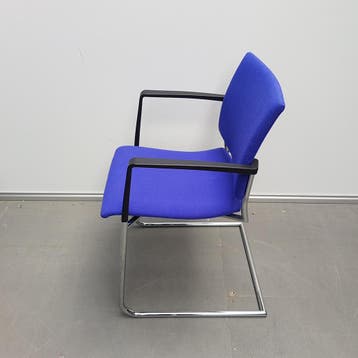 Casala Feniks vergaderstoel - blauwe stof (alleen per set), Ophalen of Verzenden, Nieuw