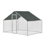 Kippenren Wels buitenren 3x2x2 m donkergroen pro.tec, Dieren en Toebehoren, Verzenden, Nieuw