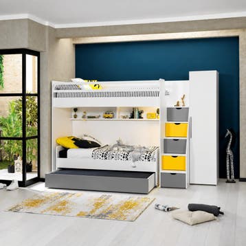 Almila Neo Complete Kinderkamer Set Stapelbed (met bedlade), Nieuw