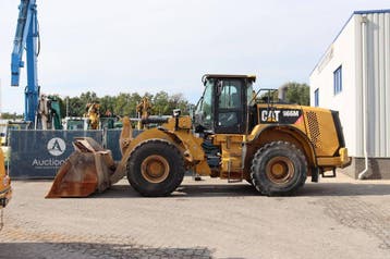 Veiling: Wiellader Caterpillar 966M Diesel 222kW 2015, Ophalen, Wiellader of Shovel