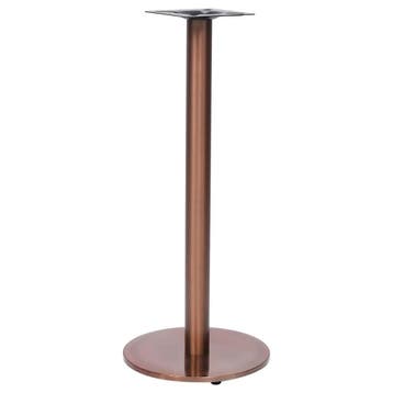 vidaXL Bistrotafelpoot Ø45x107 cm roestvrij staal, Verzenden, Nieuw