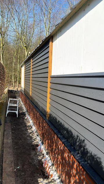 Stalen Rabatdelen met Isolatie I Vanaf €32,00/m2, Ophalen, Zo goed als nieuw, Overige materialen