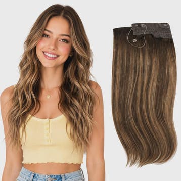 VeSunny Invisble Wire Hair Extensions - Remy Menselijk Haar,, Verzenden, Nieuw