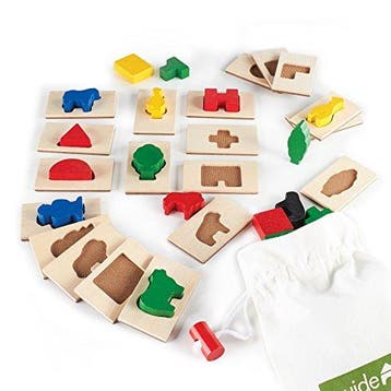 Guidecraft educatief spel 3D Feel & van €32,99 voor €16,49, Ophalen of Verzenden, Nieuw