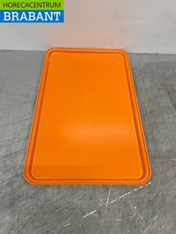 Cambro 1/1 GN Dienblad Dienbladen Oranje - Voldoende, Ophalen of Verzenden, Gebruikt