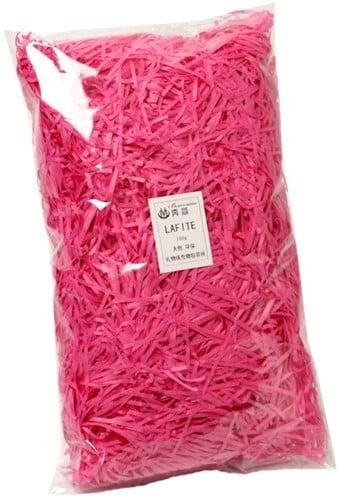 Paasgras Vuller Papierstroken Roze 50 gram, Ophalen of Verzenden, Nieuw