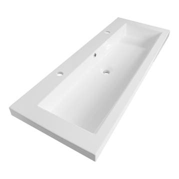 Brauer Solar Medium Wastafel - 120 cm - met 1 Spoelbak en 2, Ophalen of Verzenden, Nieuw