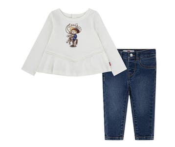 Levis Baby set slim fit - 74 (6-9 maanden), Ophalen of Verzenden, Nieuw