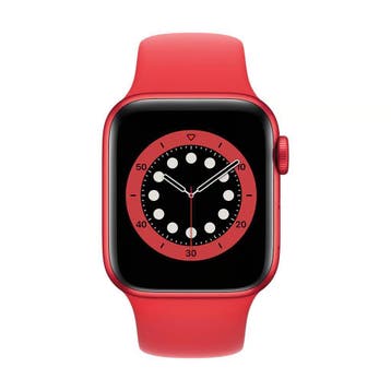 Apple Watch Series 6 44mm Rood met GARANTIE & verzending, Ophalen of Verzenden, Zo goed als nieuw