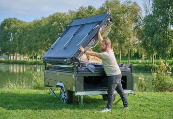 JAMET JAMETIC OUTDOOR MET 1-2-3 OPZETSYSTEEM ZEER COMPLEET!, Ophalen, Aanwezig, Jamet, Tot en met 6