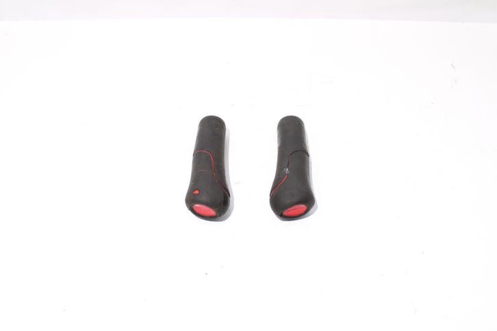 Handvatten | rood/zwart | Gazelle Vento T9, Fietsen en Brommers, Fietsonderdelen, Gebruikt