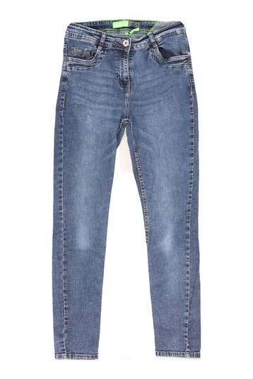 Cecil Broek in maat W27 L32 Blauw, Cecil, Verzenden, Zo goed als nieuw, Blauw