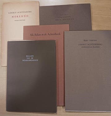 Gerrit Achterberg - Collectie Gerrit Achterberg publicaties