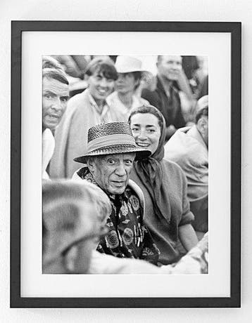 Hubertus Hierl (1940) - Pablo Picasso mit Jacqueline beim, Antiek en Kunst