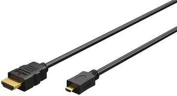 High Speed HDMI™-kabel naar MicroHDMI™, 4K @ 60 Hz-1 m, Ophalen of Verzenden, Nieuw