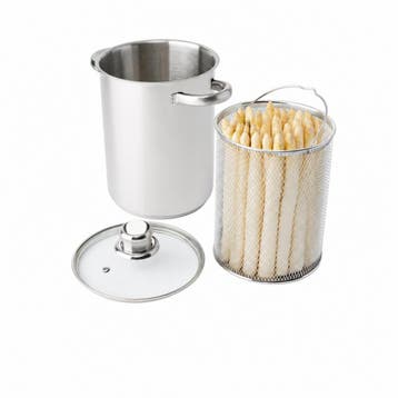 Imperial Kitchen Aspergepan met Inzetmand - Rvs, Verzenden, Nieuw
