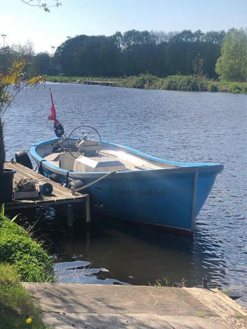 Bied mee vanaf € 25 - Boatauction bootveiling!, Ophalen, Consoleboot, Gebruikt, Buitenboordmotor