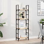 vidaXL Wandschappen 3 st zwevend 60x20x2 cm onbehandeld, Huis en Inrichting, Woonaccessoires | Wandplanken en Boekenplanken, Verzenden