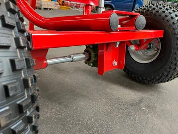 Kraffter zoutstrooier 300l getrokken