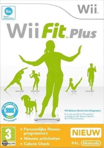 Wii Fit Plus (Wii Games), Ophalen of Verzenden, Zo goed als nieuw